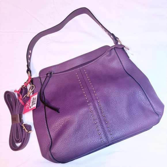 Montana West Elegant Purple Shoulder Bag - Picture 8 of 8